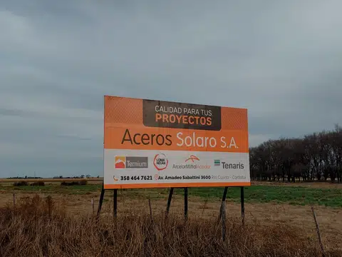 Letreros en vía pública